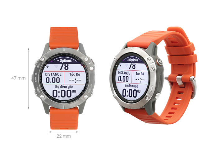 thông số Garmin Fenix 6 và 6s