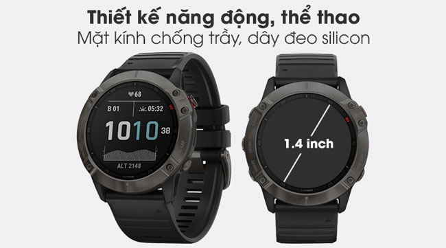 tổng quan Garmin Fenix 6X