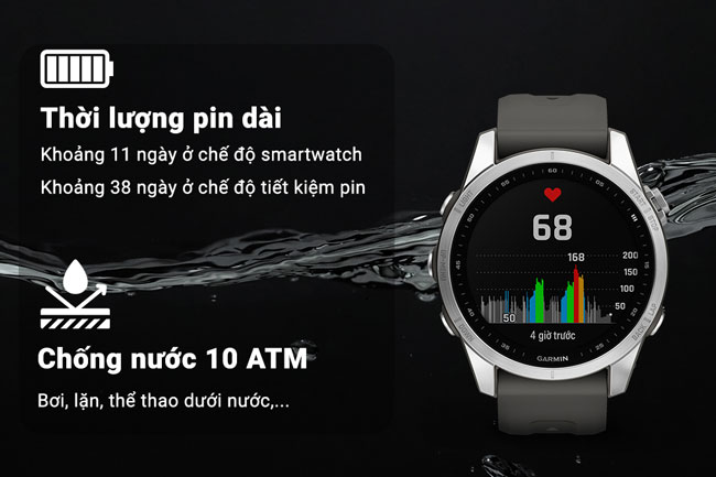 pin Garmin Fenix 7 và 7s