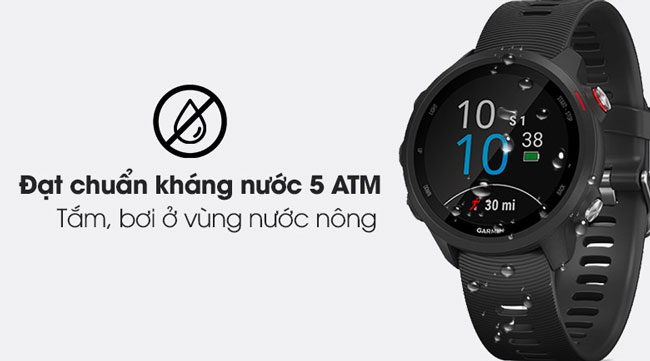 thiết kế Garmin Forerunner 245 và Forerunner 245 Music