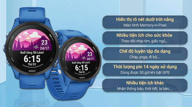 Garmin Forerunner 255 cũ