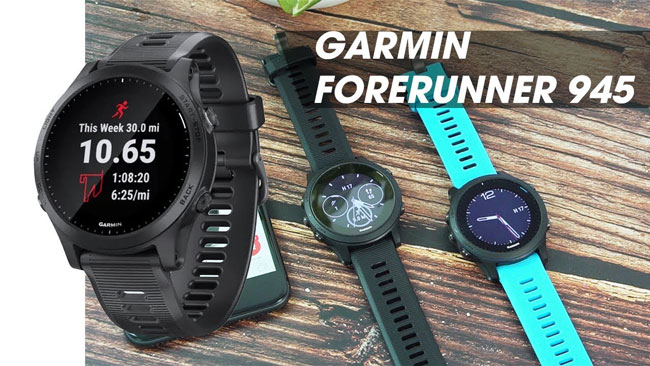 thiết kế Garmin Forerunner 945