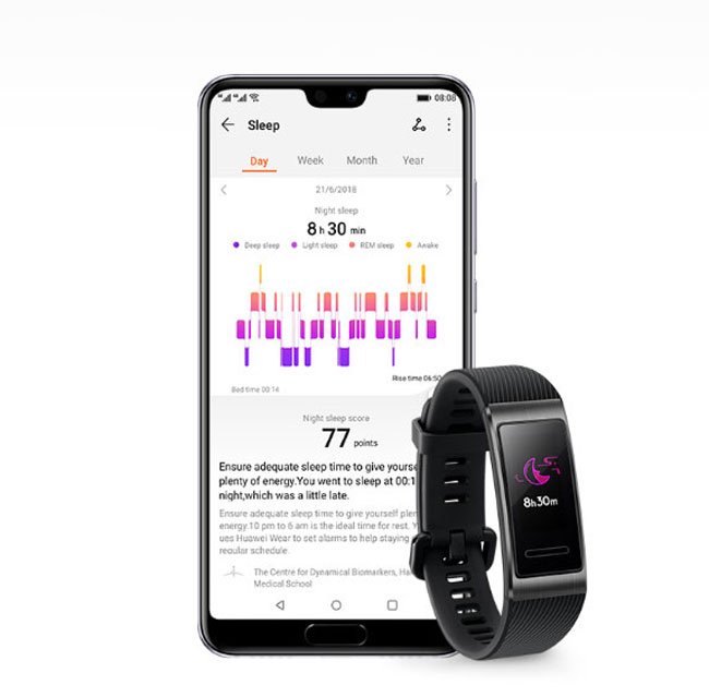 kết nối Huawei Band 3 Pro