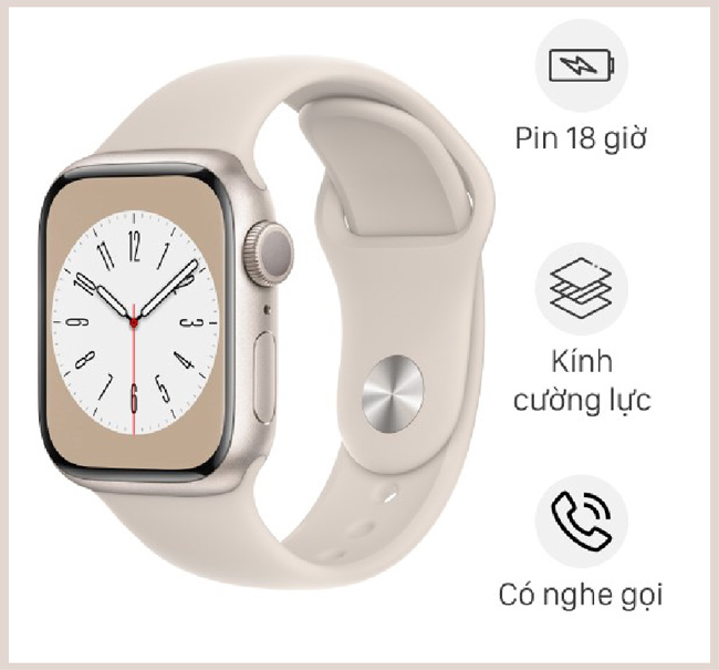 thông số Apple Watch Series 8