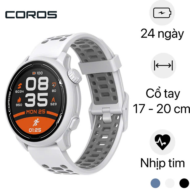 thông số Coros Pace 2